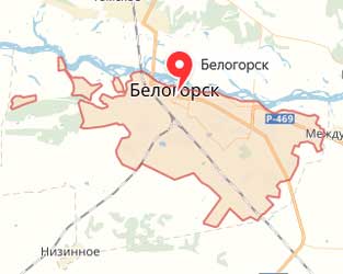 Карта: Белогорск