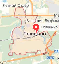 Карта: Голицыно
