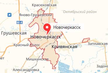 Карта: Новочеркасск