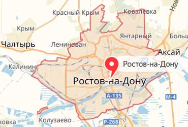 Карта: Ростов-на-Дону
