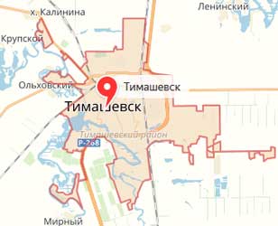 Карта: Тимашёвск