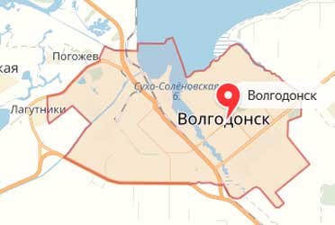 Карта: Волгодонск